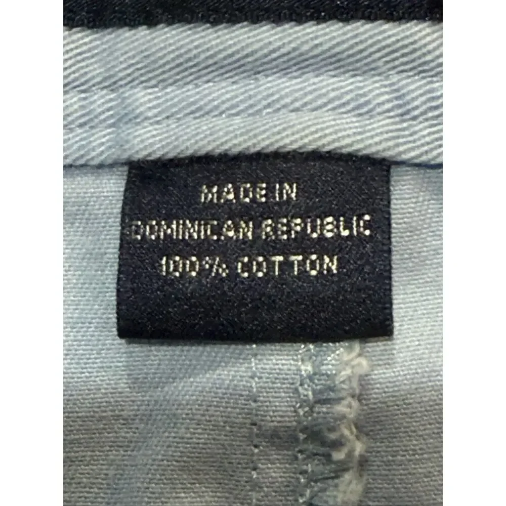 Ralph Lauren Sport Polo Chino Blue Mini Skirt Size 12 Cotton Preppy